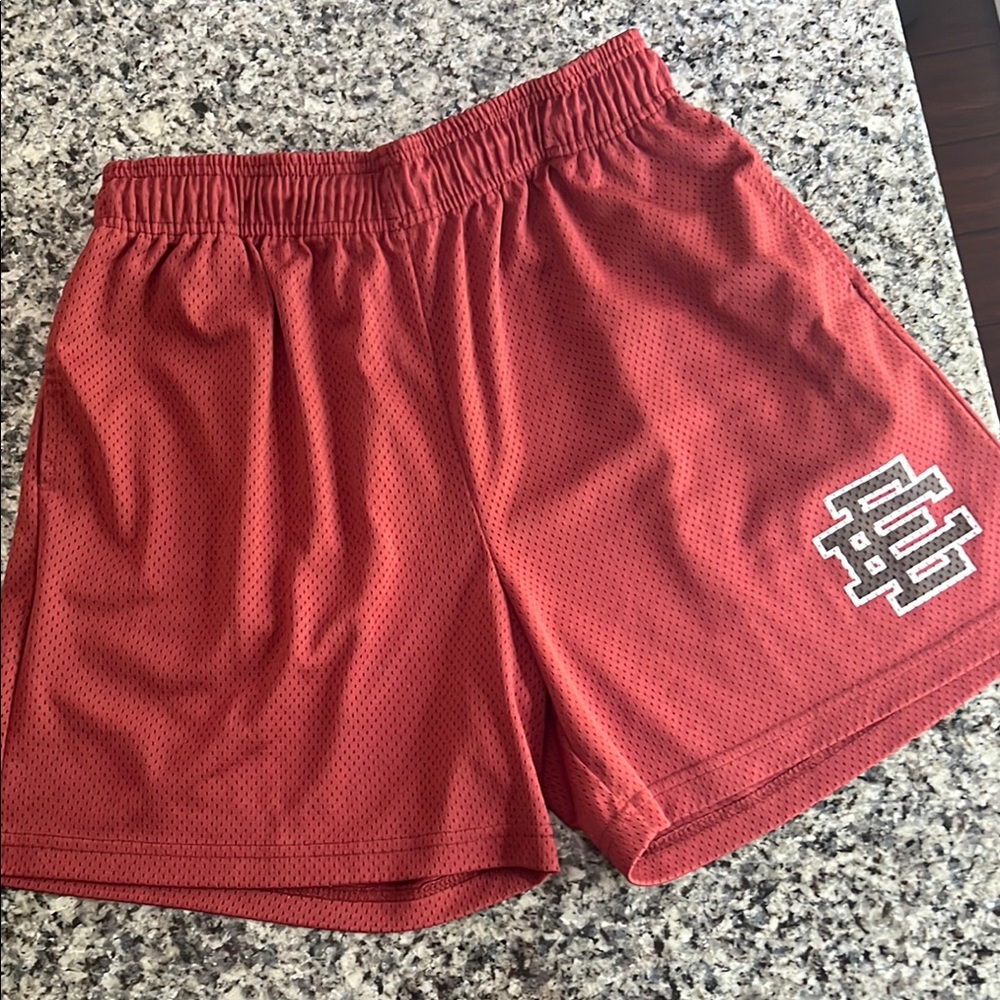 Eric Emanuel Rust/Red Athletic Shorts